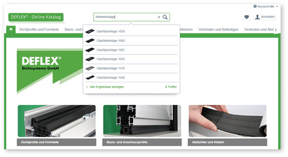 
Intelligente Suche auch mit regionalen Schlagwörtern
