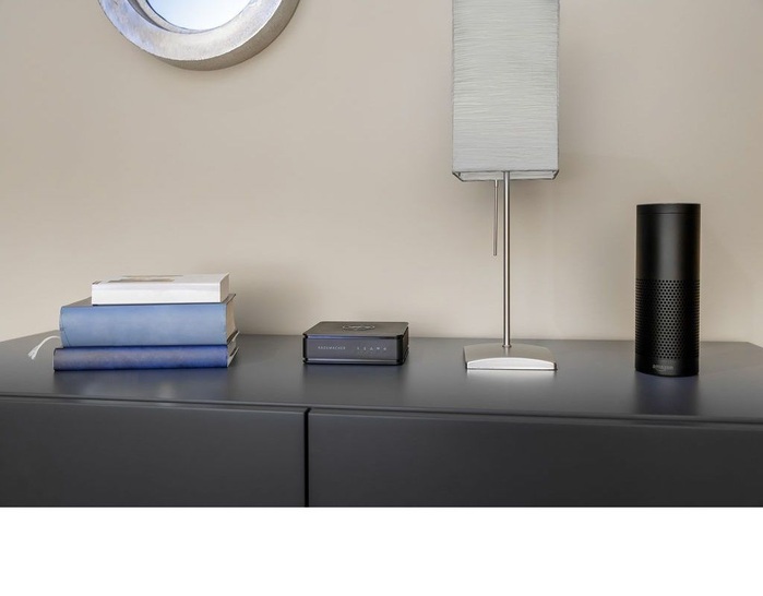 Mit der Einbindung des HomePilots auf Basis des allgemeinen Alexa Smart Home Skill von Amazon, kann der Nutzer alle Elemente seines Smart-Home-Systems ­sofort intuitiv per Sprache steuern. - © Rademacher
