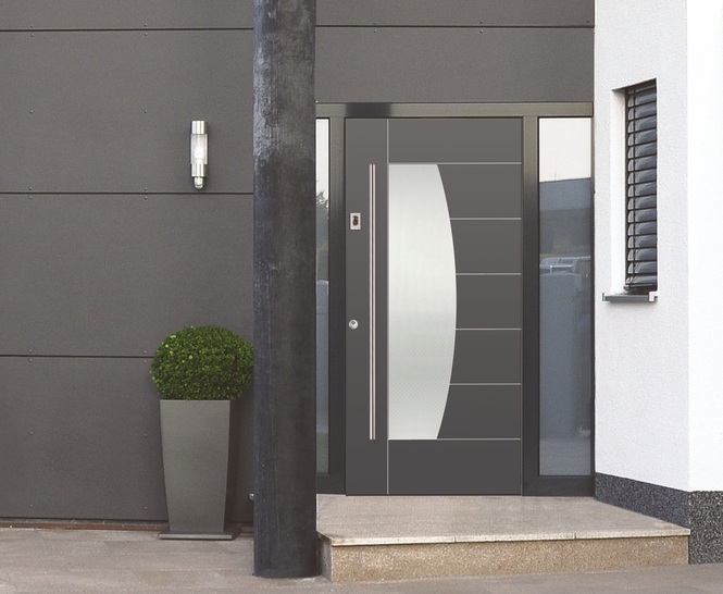 Laut pro-K stagniert der Markt für Haustürfüllungen.