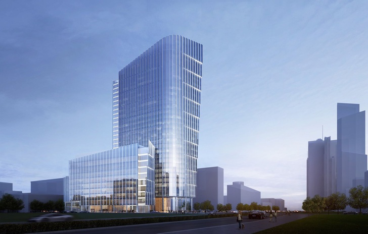 So soll das Mennica Legacy Tower einmal aussehen.