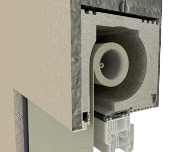 



Durch eine zweigeteilte seitliche Führungsschiene des ZipTex kann ein Teil der Schiene verputzt werden. Somit entsteht eine noch schmalere Profilansicht und die Revision ist dennoch jederzeit problemlos möglich. 
