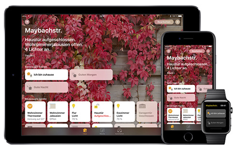 <p>
</p>

<p>
Die App Home muss nicht extra installiert werden. Jedes iPhone stellt diese Bedienoberfläche für Smart Home Systeme seit IOS 10 automatisch zur Verfügung. 
</p> - © Foto: Apple

