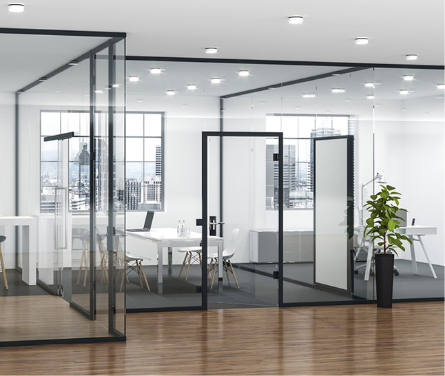 
Das System Uniquin besteht aus Profilen und darauf abgestimmte Beschlagelemente und bietet vielfältige Möglichkeiten: Selbst die Integration von Steckdosen, Schaltern, Netzwerkanschlüssen etc. ist möglich. 
