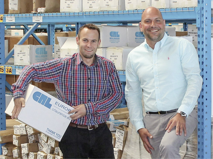 



Das Führungsteam von C.R. Laurence of Europe: Harald Brinkmann (l.), langjähriger Niederlassungsleiter des Logistikstandorts Ilsfeld und Dominik Hinzen, der neue Geschäftsführer für Deutschland und Europa.
