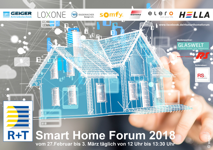 Das R+T Smart Home Forum bietet jeden Tag unterschiedliche Themenfelder.