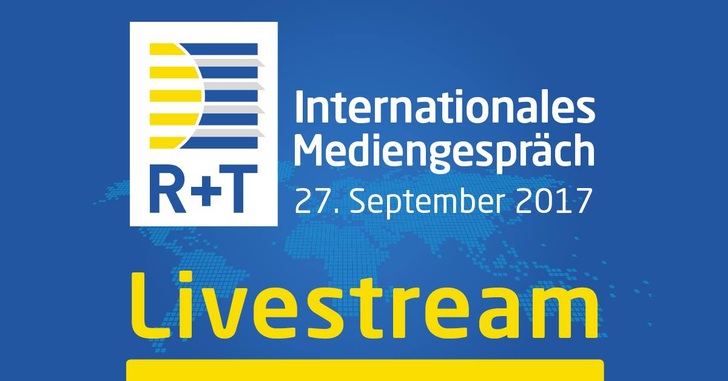 Der Livestream findet von 13:05 Uhr bis 14:30 Ihr statt.