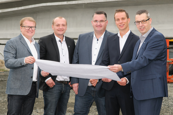 v.l. Johann Scheuringer, Jiří Svoboda, Petr Hotovec, Thomas Litzlbauer, Martin Schäfer