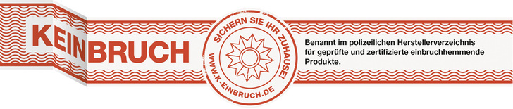 <p>
</p>

<p>
Dieses Siegel dürfen ab 29.10. nur noch in den Herstellerverzeichnissen geführte Firmen nutzen.
</p> - © Foto: K-Einbruch


