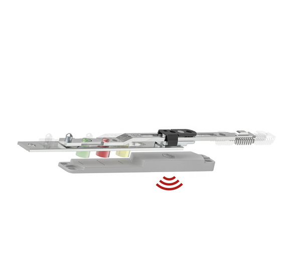 



Geschlossen, gekippt oder geöffnet – zuverlässig informiert mTronic über den aktuellen Zustand des Fensters.
