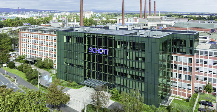 
Die Unternehmenszentrale der Schott AG wurde mit den weiteren Standorten mittels einer zentralen Zutrittslösung verknüpft.



