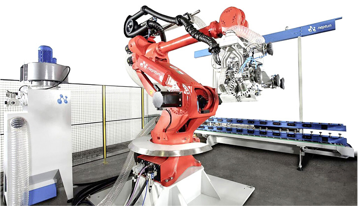 



Der Bravo-Roboter von Neptun war das Messe-Highlight, das nicht in den Vitrum-Hallen präsentiert wurde.
