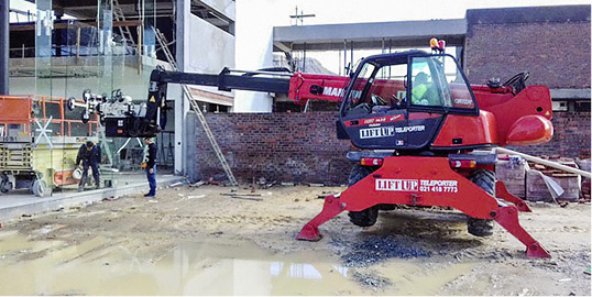 



Der Hermes ist eine autarke Einheit für Traglasten von bis zu 800 kg Gewicht.
