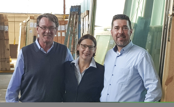 Das Führungsteam von Hanseata: Michael Möller, Babette Hess-Gieseler und Jan Fischelmanns (r.) - © Hanseata GmbH
