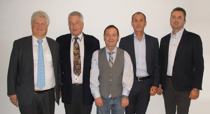 Die Führungsmannschaft von KL megla (v.l.): Peter Reinecke (Geschäftsführer), Andreas Lauff (Aufsichtsrat), Jörg Loggen (Aufsichtsrat), Marcus Habermann (Aufsichtsrat), Philipp Majewksi (Prokurist). - © KL megla
 Die Führungsmannschaft von KL megla (v.l.): Peter Reinecke (Geschäftsführer), Andreas Lauff (Aufsichtsrat), Jörg Loggen (Aufsichtsrat), Marcus Habermann (Aufsichtsrat), Philipp Majewksi (Prokurist).