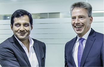 



Freuen sich über die Bildung einer strategischen Partnerschaft für den indischen Markt: Ashven Datla, Geschäftsführer von NCL Wintech und Andreas Hartleif, Vorstandsvorsitzender der Veka AG.
