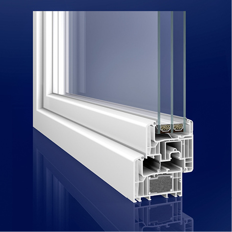 
Die neue thermische Armierung von Inoutic: Hohe Stabilität und optimale Wärmedämmung dank geschäumtem harten PVC Kern mit zusätzlicher Ummantelung und einextrudierten Stahlkabeln.



