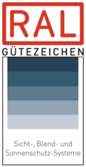 RAL Gütezeichen Sicht-, Blend- und Sonnenschutzsysteme - © RAL
