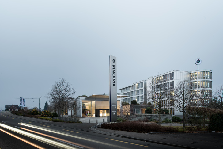 Sitz der Arbonia in Arbon/Schweiz.