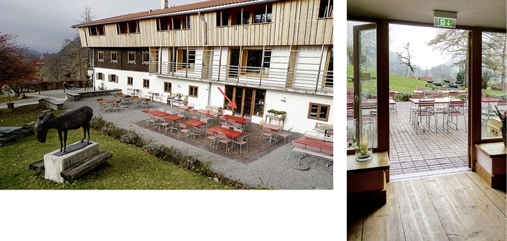 



Die Nullschelle in den Bayerischen Alpen: Selbst in dieser abdichtungstechnisch herausfordernden Stulptür auf der Wetterseite ohne Rinne und ohne ausreichend großem Vordach dichtet die Nullschwelle seit 2011 erfolgreich ab. 
