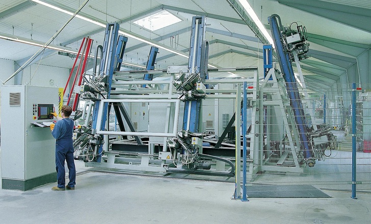 Fertigung bei Baltic Fenster & Türen GmbH in Langenhorn.