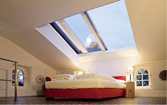 



Panoramafenster mit verschiebbaren Flügeln
