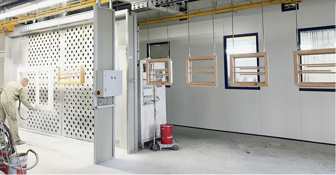 



Die Produktionskapazität von Nickel-Fenster liegt derzeit bei rund 70 Traversen pro Tag. 
