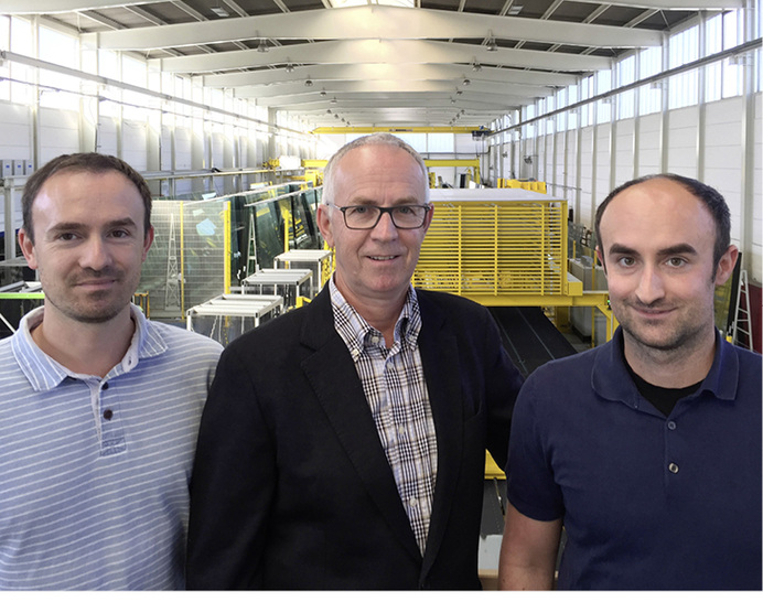 





Eine starkes Team: Andreas Herzog sen. mit seinen Söhnen Andreas junior (l.) und Thomas