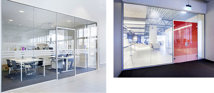 



Das filigrane Wand- und Türsystem der Zargentür-Serie von G-Fittings lässt sich vielfältig einsetzen und gestalten.
