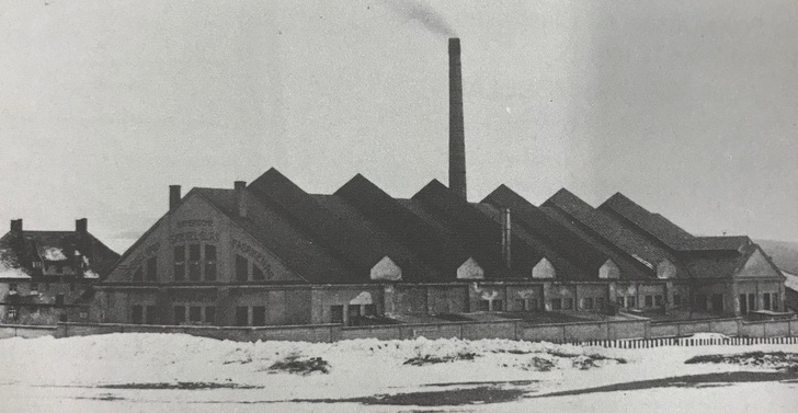 Das alte Werk der Firma Flabeg.