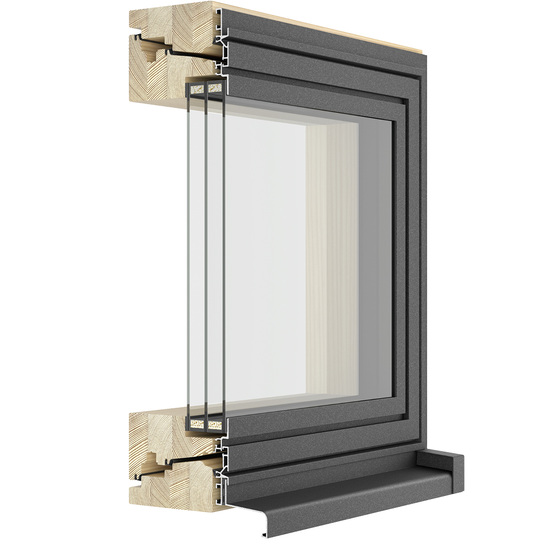 



Das ClimaTrend Style-System (hier in der Ausführung als Holz-Alu-Fenster), vereint modernes Design mit höchster Funktionalität und ermöglicht die Produktion unter absolut wirtschaftlichen Gesichtspunkten.
