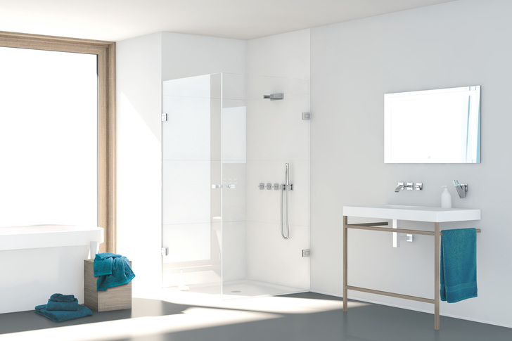 Die Kernkompetenz von Gral liegt in der Konstruktion und Entwicklung von innovativen Duschbeschlägen und Duschsystemen.