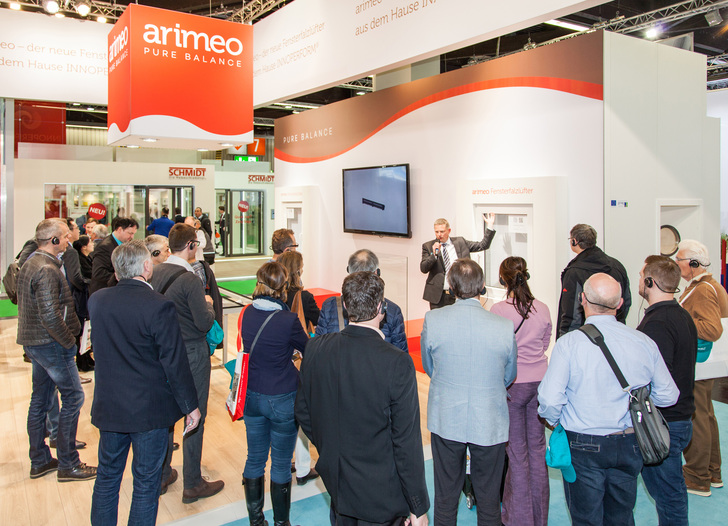 Die Guided Tours auf dem Stand von Innoperform