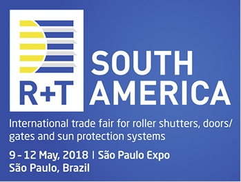 <p>
Die R+T South America wird alle zwei Jahre zeitgleich mit der Glass South America auf dem Messegelände São Paulo Expo ausgerichtet.
</p>

<p>
</p> - © Foto: Messe Stuttgart

