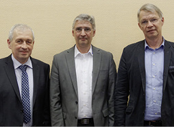 <p>
</p>

<p>
Der SMI-Vorstand mit Harald Müller, André Wißing und Malte Stahnke (v.l.)
</p> - © Foto: SMI

