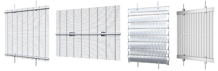 



Spiralen, Schussstäbe, Flachstähle, Pendellaschen, Rundstangen und Augenschrauben sowie das Befestigungssystem -Fusiomesh NG von GKD sind detailliert in der allgemeinen bauaufsichtlichen Zulassung mit der Nummer Z-14.7-795 dokumentiert.
