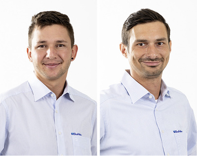 
Die neuen Außendienstler: Martin Fröhlich (l.) und Semai Kurz.



