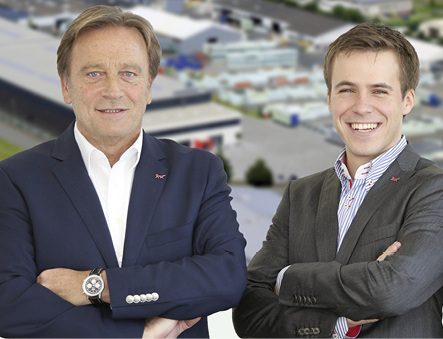 <p>
</p>

<p>
Die Geschäftsführer Bernd Beck und Philipp Beck stehen an der Spitze des Familienunternehmens.
</p> - © Foto: Beck+Heun

