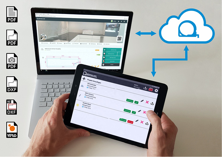 <p>
Die mit der App erstellten Aufmaße werden anschließend auf dem Glasmaß-Server abgelegt. Ab diesen Zeitpunkt können die Kollegen in der Werkstatt oder aus der Auftragsbearbeitung darauf zugreifen und weiter verarbeiten.
</p>

<p>
</p> - © Foto: Mirko Meyer

