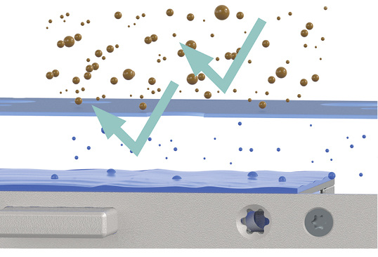 



Ein Großteil der aggressiven Stoffe wird von der VCI-Schutzhülle abgehalten. Innerhalb der Hülle bilden die VCI-Wirkstoffe einen zusätzlichen Schutzmantel.
