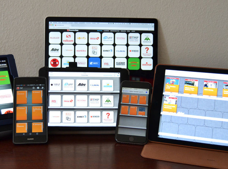 Die FensterApp läuft praktisch auf allen mobilen Internetgeräten wie Smartphones oder Tablets, egal ob Android oder iOS installiert ist. - © VFF
