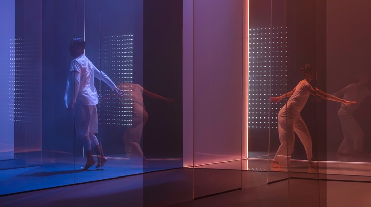 Tanz und Glas im Video