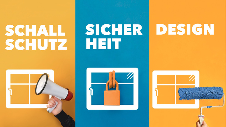 Frühjahrsaktion bei German Windows: 500 Fachhändler werden mit speziellen Aktions-Paketen zu den Themen Design, Sicherheit und Schallschutz aktiv beim Fensterabverkauf unterstützt.