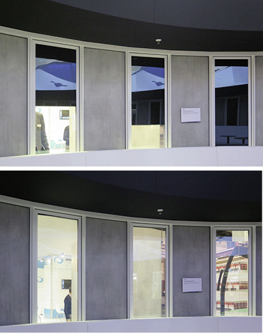 



Die neue Guardian-Beschattungslösung im Glas für Fenster und Türen hat einen extrem niedrigen Stromverbrauch und erfolgt über Batterie.
