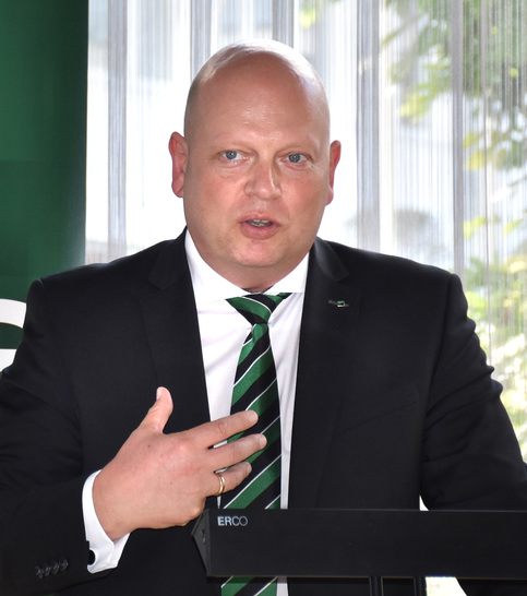 Der neue Weinig Vorstandsvorsitzende Gregor Baumbusch