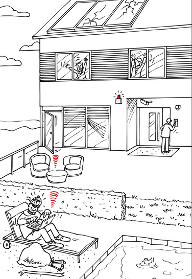 Einbruch via Notebook