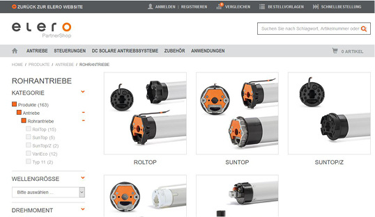 



Clevere Funktionen wie der Konfigurator auf der linken Seite runden das Online-Angebot ab.
