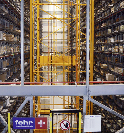 <p>
In drei Lagerblöcken findet sich Platz für insgesamt 4256 Langgut-Kassetten mit einer Nutzlast von jeweils 1,2 Tonnen.
</p>

<p>
</p> - © Foto: Fehr

