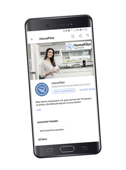 



Per Sprachbefehl ist das Licht im Flur schnell eingeschaltet und mögliche Stolperfallen werden sichtbar – ohne mühsam mit dem Ellbogen nach dem Lichtschalter tasten zu müssen, wenn man die Wäsche in den Keller trägt.
