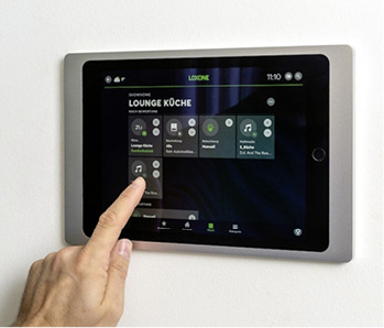 



Mit der Wallmount soll das iPad 9,7” in die eleganteste Smarthome-Bedienzentrale aller Zeiten verwandelt werden.
