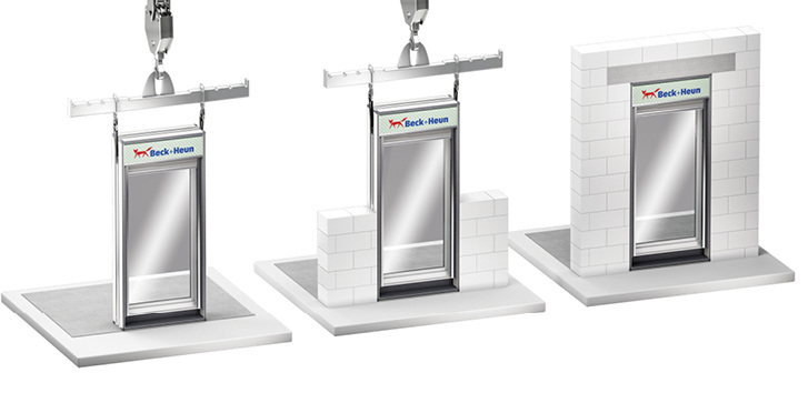 



Einmauern, in die Mauernische einheben oder in die Maueröffnung einschieben, Windowment kann in mehreren Varianten in den Rohbau oder bei der Sanierung eingebracht werden.
